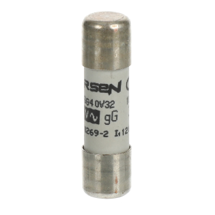 ABB 2CSM258713R1801, E 9F10 GG32, Modüler DIN, 32 Amper, Kartuş Sigorta, 10.3x38mm, gG Tip, 400 Volt AC, 120 kA
