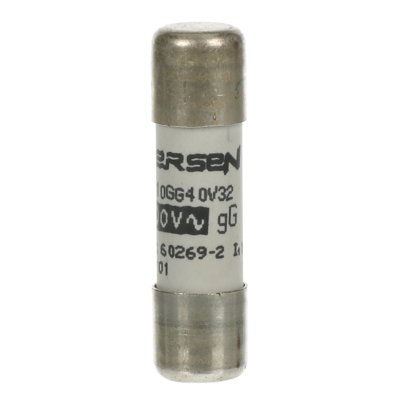 ABB 2CSM258713R1801, E 9F10 GG32, Modüler DIN, 32 Amper, Kartuş Sigorta, 10.3x38mm, gG Tip, 400 Volt AC, 120 kA