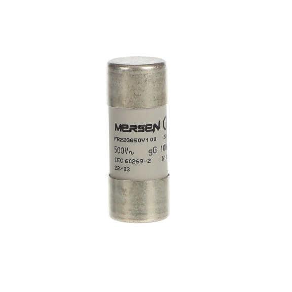 ABB 2CSM259523R1801, E 9F22 GG100, Modüler DIN, 100 Amper, Kartuş Sigorta, 22x58mm, gG Tip, 500 Volt AC, 120 kA