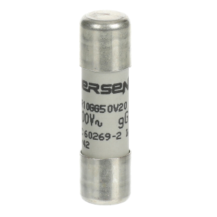 ABB 2CSM277323R1801, E 9F10 GG20, Modüler DIN, 20 Amper, Kartuş Sigorta, 10.3x38mm, gG Tip, 500 Volt AC, 120 kA