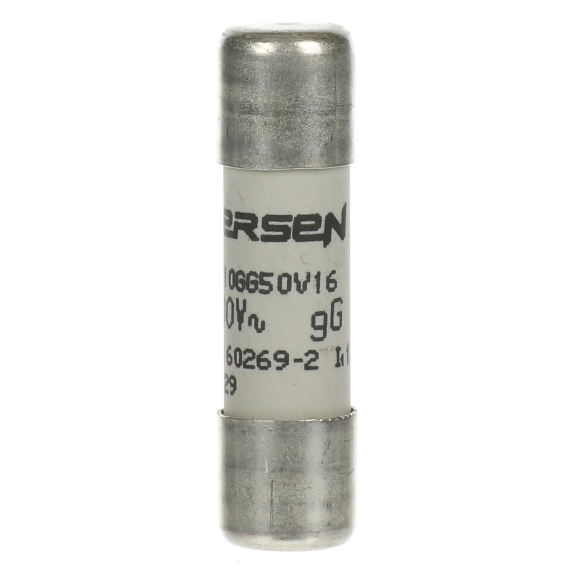 ABB 2CSM277543R1801, E 9F10 GG16, Modüler DIN, 16 Amper, Kartuş Sigorta, 10.3x38mm, gG Tip, 500 Volt AC, 120 kA