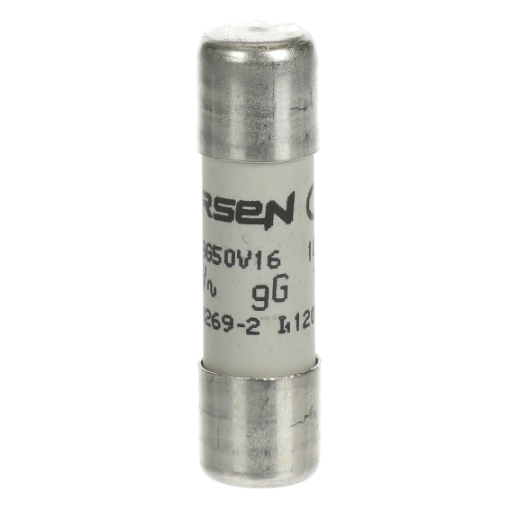 ABB 2CSM277543R1801, E 9F10 GG16, Modüler DIN, 16 Amper, Kartuş Sigorta, 10.3x38mm, gG Tip, 500 Volt AC, 120 kA