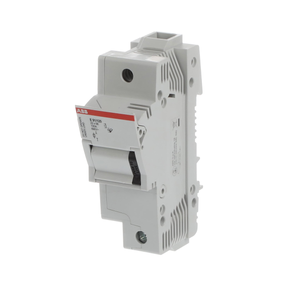 ABB 2CSM277572R1801, E 91/125, Modüler DIN, 125 Amper, 1 Kutuplu, Kartuş Sigorta Yuvası, 22x58mm Sigortalar için