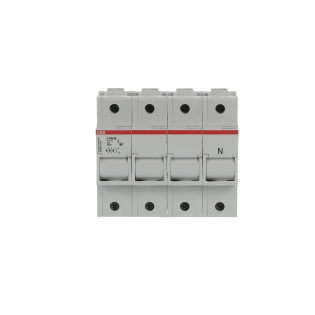 ABB 2CSM277952R1801, E 93N/50, Modüler DIN, 50 Amper, 4 Kutuplu, Kartuş Sigorta Yuvası, 14x51mm Sigortalar için