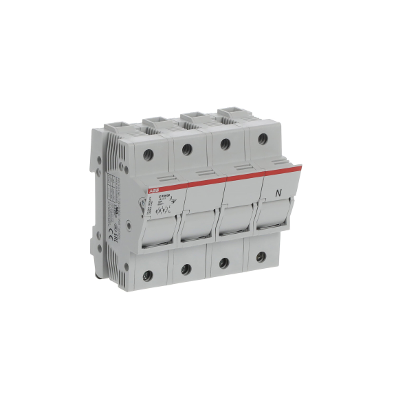 ABB 2CSM277952R1801, E 93N/50, Modüler DIN, 50 Amper, 4 Kutuplu, Kartuş Sigorta Yuvası, 14x51mm Sigortalar için