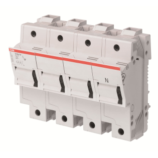 ABB 2CSM296532R1801, E 93N/125, Modüler DIN, 125 Amper, 4 Kutuplu, Kartuş Sigorta Yuvası, 22x58mm Sigortalar için