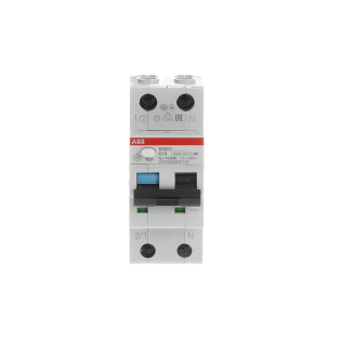 ABB 2CSR255080R1104, DS201 C10 AC30, System Pro M, 10 Amper, 30mA, AC Tip, Kaçak Akım Korumalı Otomatik Sigorta, 6 kA, C Tipi, 1 Faz+Nötr