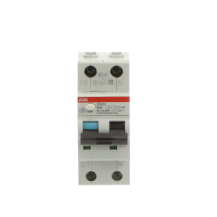 ABB 2CSR255080R1404, DS201 C40 AC30, System Pro M, 40 Amper, 30mA, AC Tip, Kaçak Akım Korumalı Otomatik Sigorta, 6 kA, C Tipi, 1 Faz+Nötr