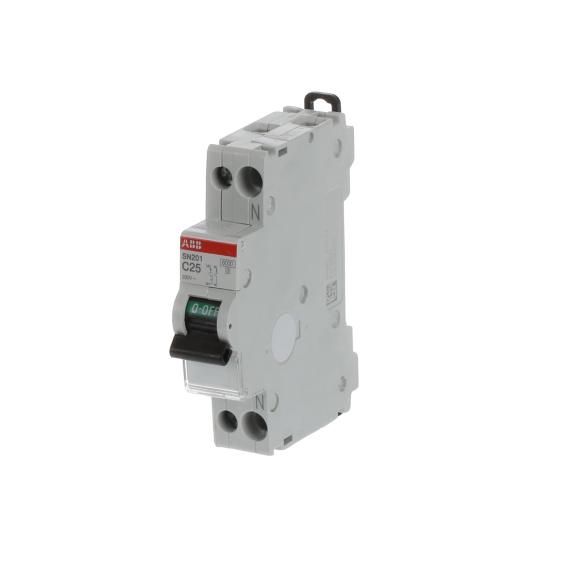 ABB 2CSS255101R0254, SN201C25, System Pro M, 25 Amper, 2 Kutuplu, C Tipi, Otomatik Sigorta, 6 kA, 2x25C