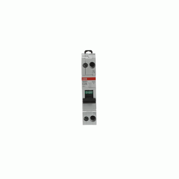 ABB 2CSS255101R0254, SN201C25, System Pro M, 25 Amper, 2 Kutuplu, C Tipi, Otomatik Sigorta, 6 kA, 2x25C