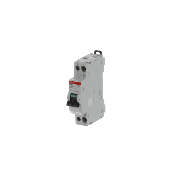 ABB 2CSS255101R0324, SN201C32, System Pro M, 32 Amper, 2 Kutuplu, C Tipi, Otomatik Sigorta, 6 kA, 2x32C