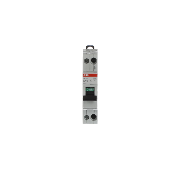 ABB 2CSS255101R0404, SN201C40, System Pro M, 40 Amper, 2 Kutuplu, C Tipi, Otomatik Sigorta, 6 kA, 2x40C