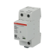 ABB 2CTB813251R2300, OVR T1-T2 1L 25-255 P TS, Modüler DIN, Kartuşlu Tip, AG Parafudr, 1 Kutup, Tip 1+Tip 2, B ve C Sınıfı, 60 kA
