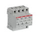 ABB 2CTB815708R2000, OVR T2 3N 80-275s P QS, Modüler DIN, Kartuşlu Tip, AG Parafudr, 3 Kutup+Nötr, Tip 2, C Sınıfı, 80 kA
