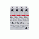 ABB 2CTB815708R2000, OVR T2 3N 80-275s P QS, Modüler DIN, Kartuşlu Tip, AG Parafudr, 3 Kutup+Nötr, Tip 2, C Sınıfı, 80 kA
