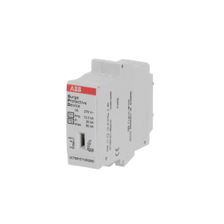 ABB 2CTB815710R2600, OVR T1-T2 12.5-275s C QS, Modüler DIN, AG Parafudrlar için Yedek Kartuş, Tip 1+Tip 2