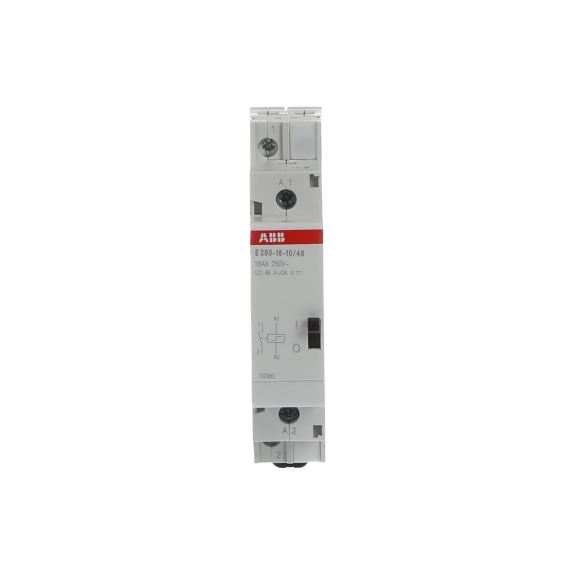 ABB 2TAZ312000R2031, E290-16-10/48, Modüler DIN, 16 Amper, Darbe Akım Rölesi, 1NA, 48 Volt AC, 24 Volt DC