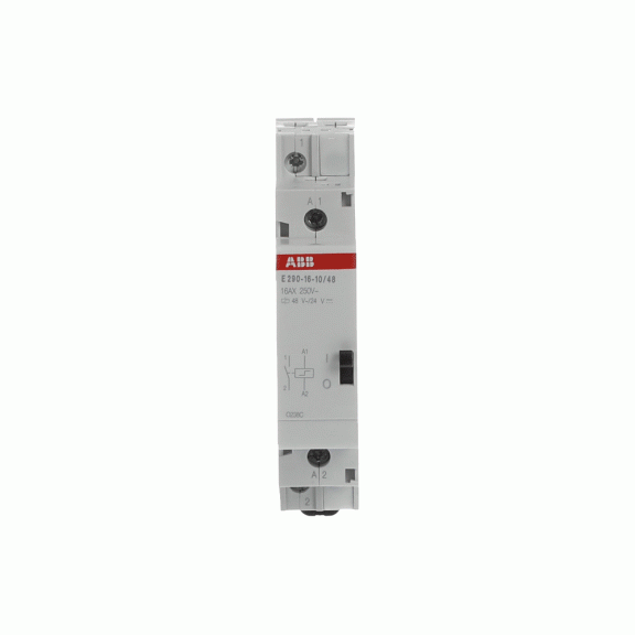 ABB 2TAZ312000R2031, E290-16-10/48, Modüler DIN, 16 Amper, Darbe Akım Rölesi, 1NA, 48 Volt AC, 24 Volt DC