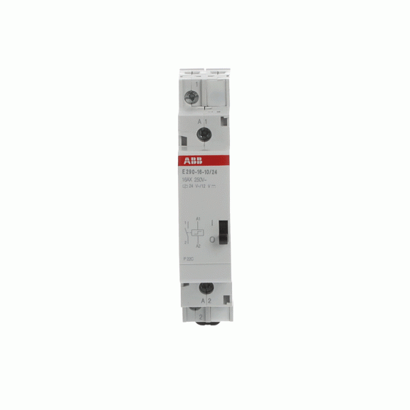 ABB 2TAZ312000R2041, E290-16-10/24, Modüler DIN, 16 Amper, Darbe Akım Rölesi, 1NA, 24 Volt AC, 12 Volt DC