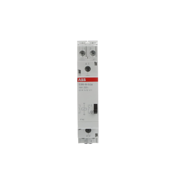 ABB 2TAZ312000R2043, E290-16-11/24, Modüler DIN, 16 Amper, Enversör Darbe Akım Rölesi, 1NA+1NK, 24 Volt AC, 12 Volt DC
