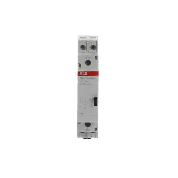 ABB 2TAZ322000R2012, E290-32-20/230, Modüler DIN, 32 Amper, Darbe Akım Rölesi, 2NA, 230 Volt AC, 110 Volt DC