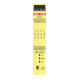 ABB 2TLA010061R0000, TSR20, Güvenlik Rölesi, 0.5sn veya 1.5sn Kapama Gecikmeli, 3NA+1NK, 24 Volt DC