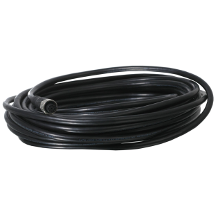 ABB 2TLA020056R0500, M12-C31, EDEN Temassız Güvenlik Sensörleri için Bağlantı Kablosu, M12, 5 Pin, Dişi Konnektör, 3m