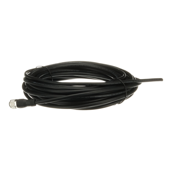 ABB 2TLA020056R1000, M12-C101, EDEN Temassız Güvenlik Sensörleri için Bağlantı Kablosu, M12, 5 Pin, Dişi Konnektör, 10m