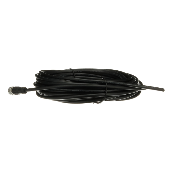 ABB 2TLA020056R1000, M12-C101, EDEN Temassız Güvenlik Sensörleri için Bağlantı Kablosu, M12, 5 Pin, Dişi Konnektör, 10m