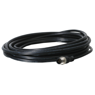 ABB 2TLA020056R1200, M12-C102, EDEN Temassız Güvenlik Sensörleri için Bağlantı Kablosu, M12, 5 Pin, Erkek Konnektör, 10m