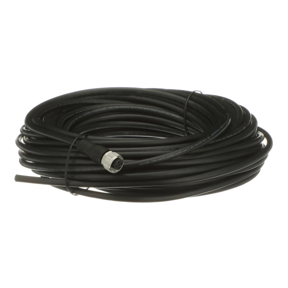 ABB 2TLA020056R1400, M12-C201, EDEN Temassız Güvenlik Sensörleri için Bağlantı Kablosu, M12, 5 Pin, Dişi Konnektör, 20m