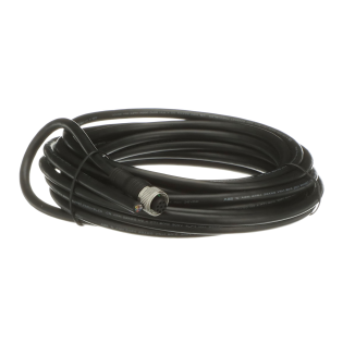ABB 2TLA020056R3000, M12-C63, EDEN Temassız Güvenlik Sensörleri için Bağlantı Kablosu, M12, 8 Pin, Dişi Konnektör, 6m