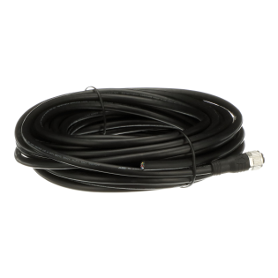 ABB 2TLA020056R4000, M12-C103, EDEN Temassız Güvenlik Sensörleri için Bağlantı Kablosu, M12, 8 Pin, Dişi Konnektör, 10m