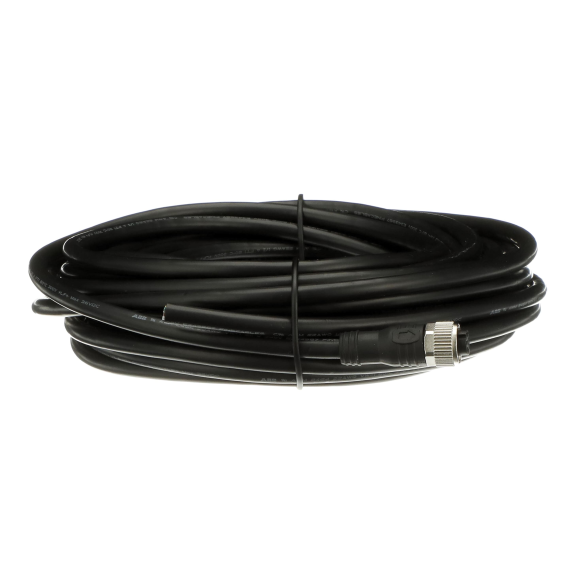 ABB 2TLA020056R4000, M12-C103, EDEN Temassız Güvenlik Sensörleri için Bağlantı Kablosu, M12, 8 Pin, Dişi Konnektör, 10m