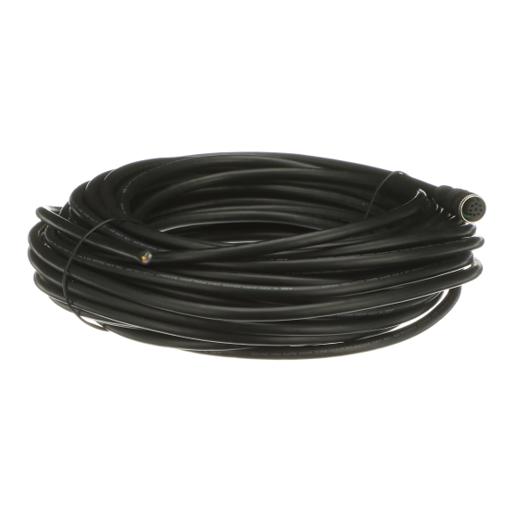 ABB 2TLA020056R4100, M12-C203, EDEN Temassız Güvenlik Sensörleri için Bağlantı Kablosu, M12, 8 Pin, Dişi Konnektör, 20m