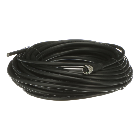ABB 2TLA020056R4100, M12-C203, EDEN Temassız Güvenlik Sensörleri için Bağlantı Kablosu, M12, 8 Pin, Dişi Konnektör, 20m