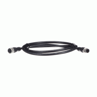 ABB 2TLA020056R5000, M12-C134, EDEN Temassız Güvenlik Sensörleri için Bağlantı Kablosu, M12, 8 Pin, Dişi-Erkek Konnektör, 1m