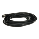 ABB 2TLA020056R5100, M12-C334, EDEN Temassız Güvenlik Sensörleri için Bağlantı Kablosu, M12, 8 Pin, Dişi-Erkek Konnektör, 3m