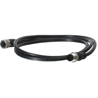 ABB 2TLA020056R5800, M12-C0312, EDEN Temassız Güvenlik Sensörleri için Bağlantı Kablosu, M12, 5 Pin, Dişi-Erkek Konnektör, 30cm