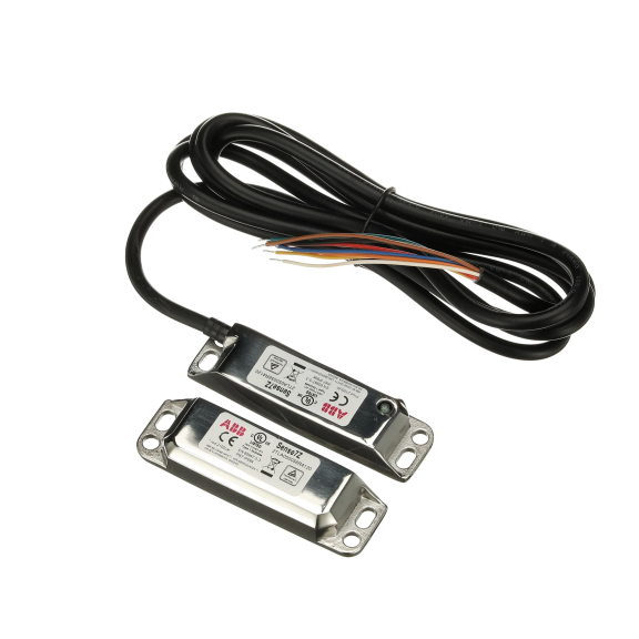 ABB 2TLA050056R4120, Sense7Z 2M, Manyetik Güvenlik Anahtarı, 2NK+1NA, 2m Kablolu, IP69K