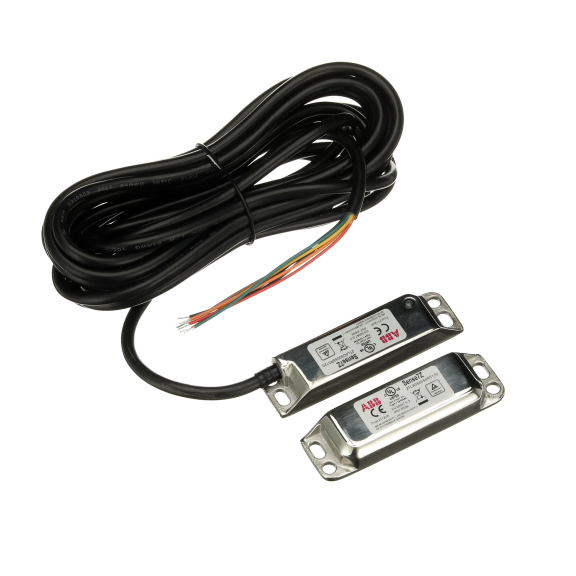 ABB 2TLA050056R5120, Sense7Z 5M, Manyetik Güvenlik Anahtarı, 2NK+1NA, 5m Kablolu, IP69K