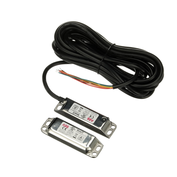 ABB 2TLA050056R5120, Sense7Z 5M, Manyetik Güvenlik Anahtarı, 2NK+1NA, 5m Kablolu, IP69K