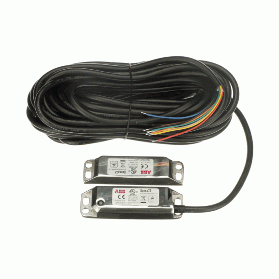 ABB 2TLA050056R6120, Sense7Z 10M, Manyetik Güvenlik Anahtarı, 2NK+1NA, 10m Kablolu, IP69K