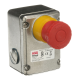 ABB 2TLA050220R0020, EStrongZ, Acil Durdurma Butonu, Metal Gövde, Harici Montaj, 2NA+2NK, C3xM20 Kanal, IP67
