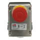 ABB 2TLA050220R0020, EStrongZ, Acil Durdurma Butonu, Metal Gövde, Harici Montaj, 2NA+2NK, C3xM20 Kanal, IP67