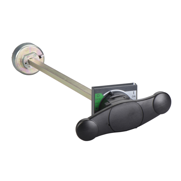 Schneider Electric 31052, ComPact INS, INS400-INS630 Yük Ayırıcılar için Önden Uzatmalı Siyah Döner Kurma Kolu