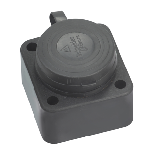 Schneider Electric 3201-362-0300, 16 Amper, 2P+T, Kauçuk Duvar Prizi, IP44