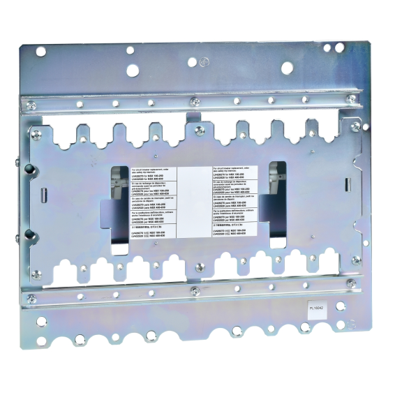 Schneider Electric 32609, ComPact NSX, NSX100-250 için Taşıyıcı Plaka, Mekanik Kilitleme Dahil