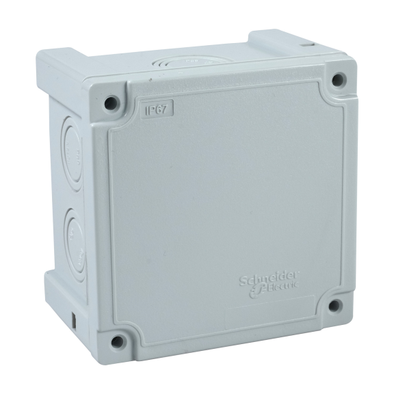 Schneider Electric 3472-730-0600, Termo Plastik Dağıtıcı Buat, Kare, 70x70x47mm, Alev Yaymayan, IP67
