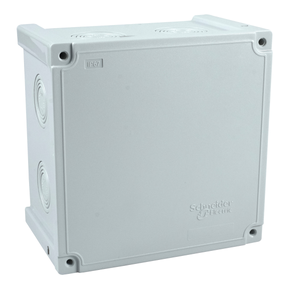 Schneider Electric 3472-732-0600, Termo Plastik Dağıtıcı Buat, Kare, 110x110x72mm, Alev Yaymayan, IP67